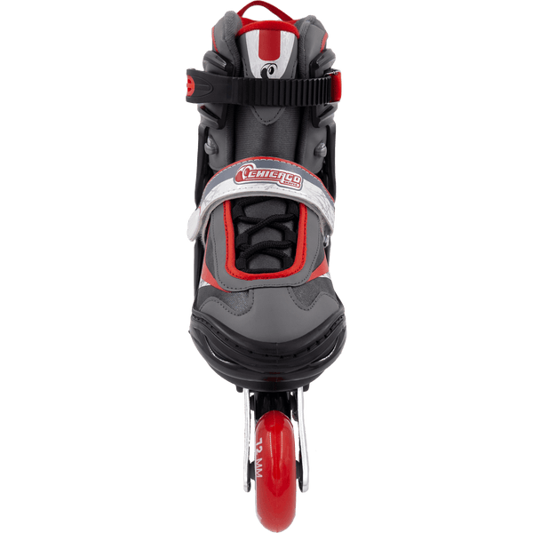 Chicago Boys Adjustable Inline Skates black/red