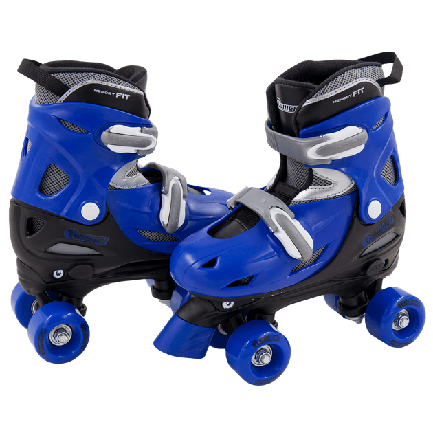 Chicago Boys Quad Roller Skate Set - Black/Blue